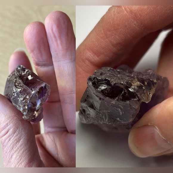 Ametrine Natural Rare Etched Formation Crystal
Point - Picture 15 of 16